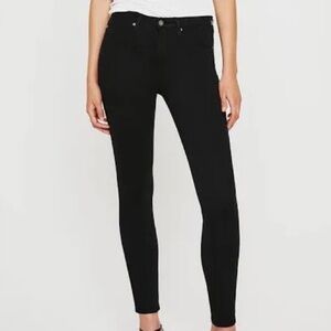 AG Adriano Goldschmied The Legging Super Skinny Knit Lux Denim Jeans Size 25R